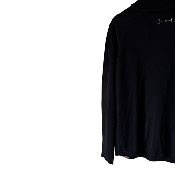 Ariat Aldergate Sweater Med Turtleneck Equestrian Inspired Bit Detail Western - Picture 9 of 16
